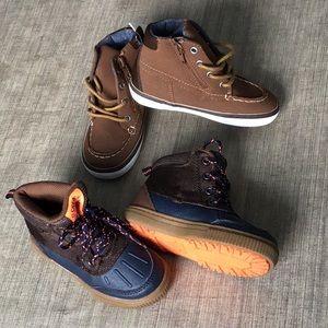 Boy’s boots lot - 2 pairs - size 9 - GAP OshKosh